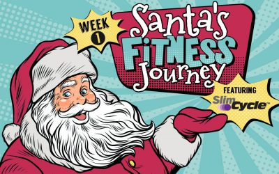 Week 1: Santa’s Fitness Journey Featuring Slim Cycle